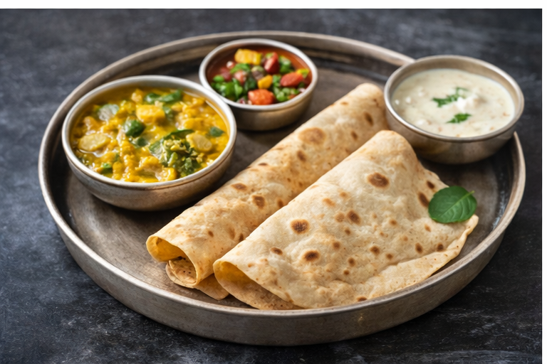 Home style tiffin meal